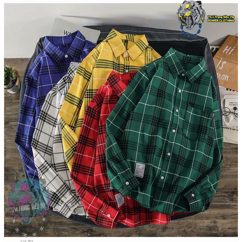 Áo Sơ Mi Kẻ Sọc Nam Đẹp Trai Phong Cách Hàn Quốc Giản Dị Dễ Phối Đồ | BigBuy360 - bigbuy360.vn