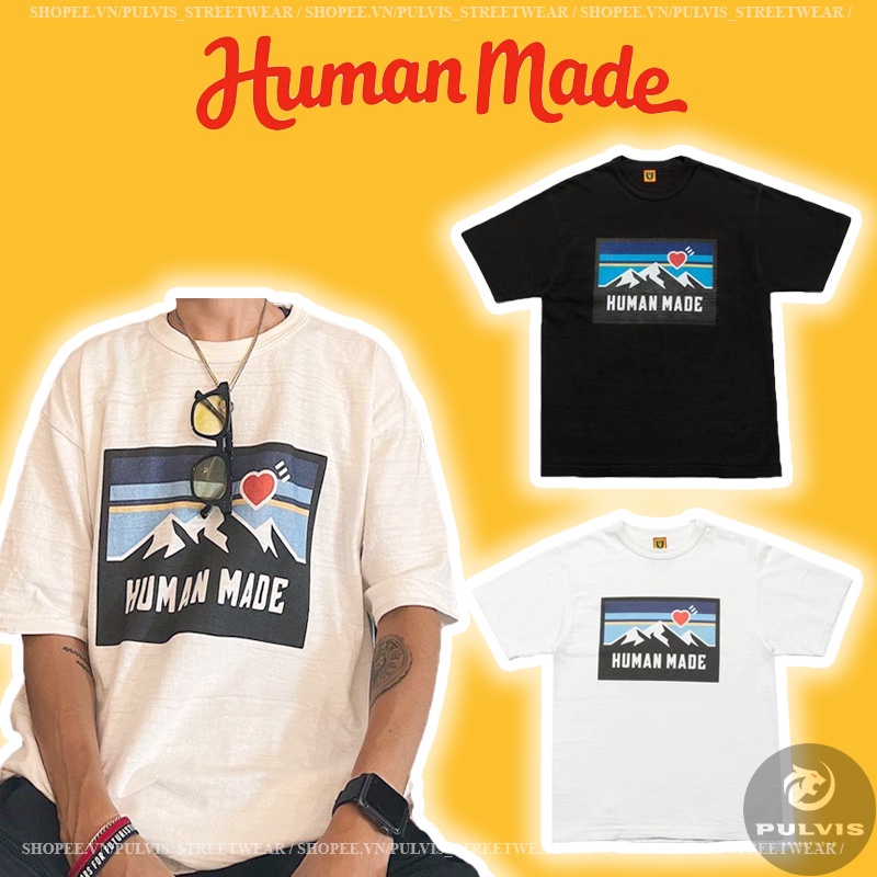 ⚡️[Mirror Quality] - Áo Tee Human MadeT-Shirt Logo 02, Áo thun Human Made cotton