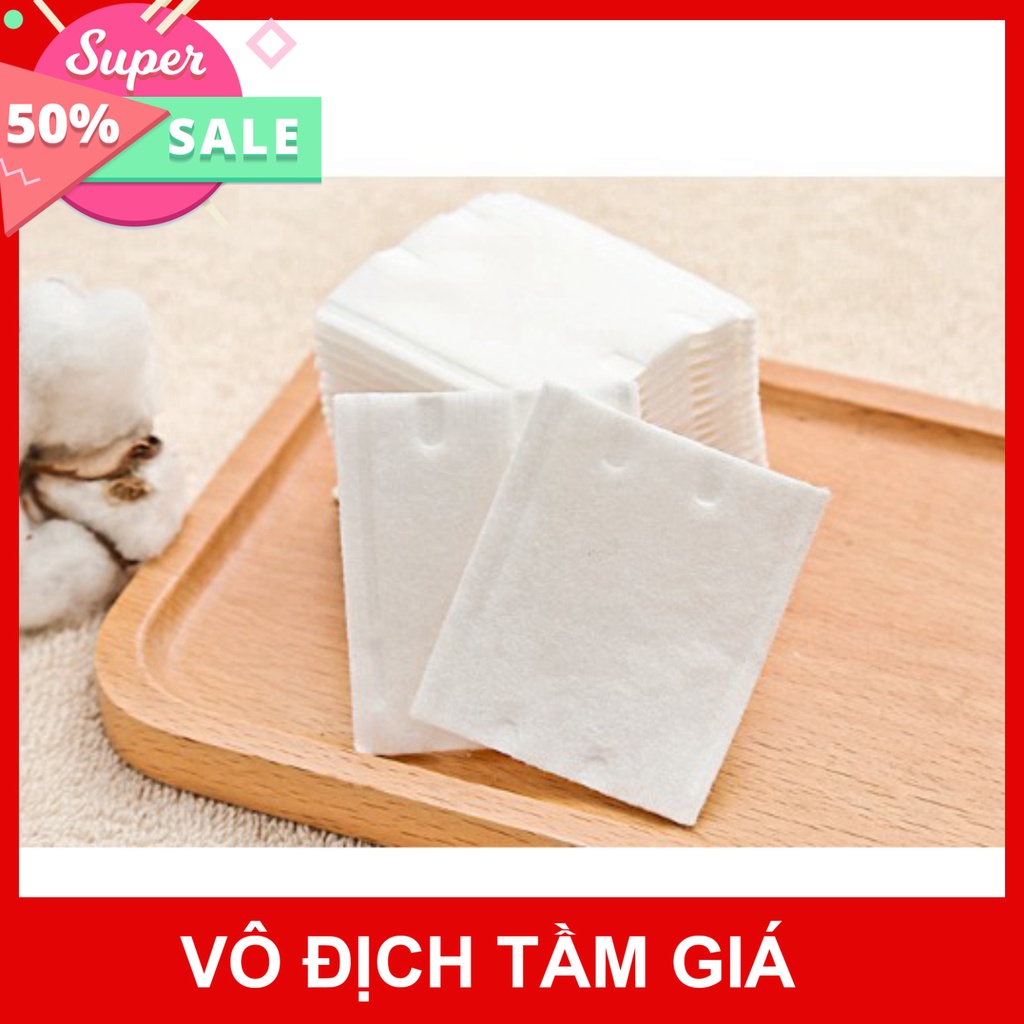 SALE!!! Bông tẩy trang 3 lớp Cotton Pads [Túi 222 miếng dày dặn]