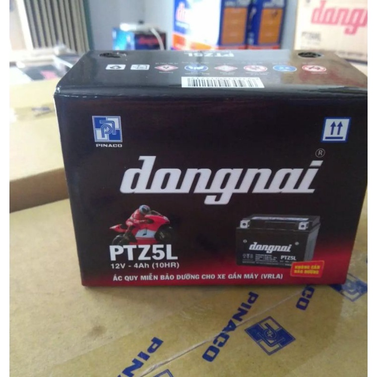 Ắc quy xe máy Đồng Nai PTZ5L