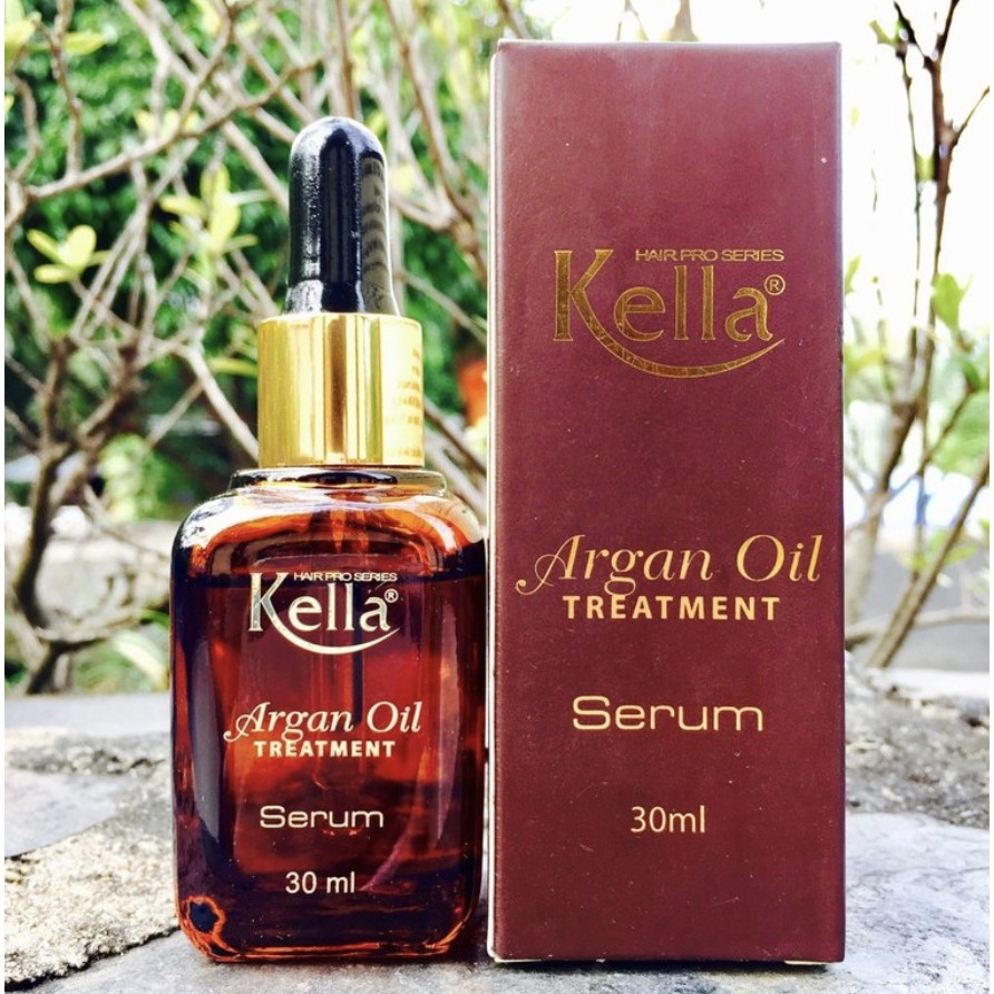 Tinh dầu phục hồi tóc Kella Argan Oil Treatment Serum 30ml