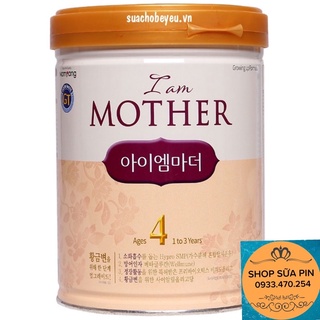 Sữa bột i am mother 4 lon 800g