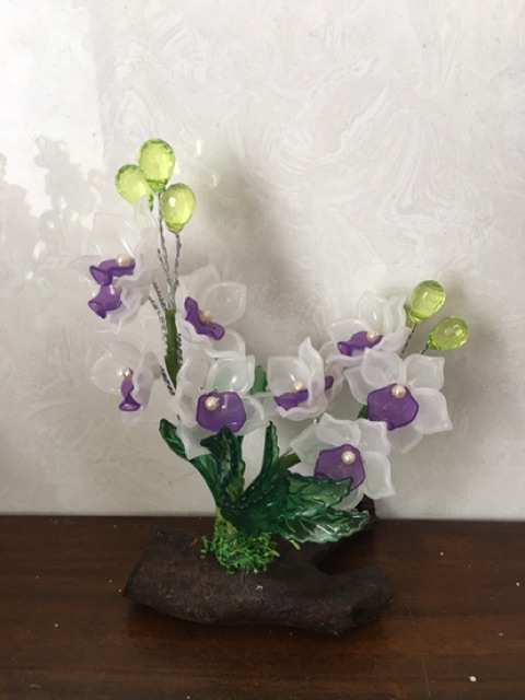 Chậu hoa mini cao 12cm ngang 10cm