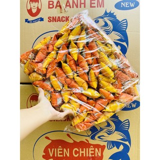 snack cá viên chiên sét 10 gói