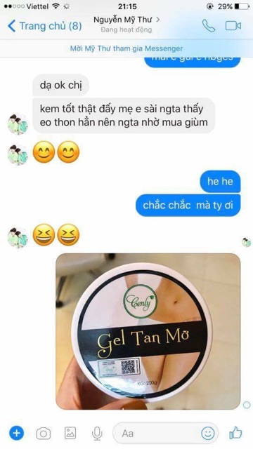 Kem tan mỡ - Tặng kèm thước dây