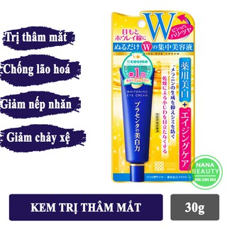 Kem trị thâm mắt Meishoku Whitening Eye Cream 30gr SỐ 1 NHẬT BẢN