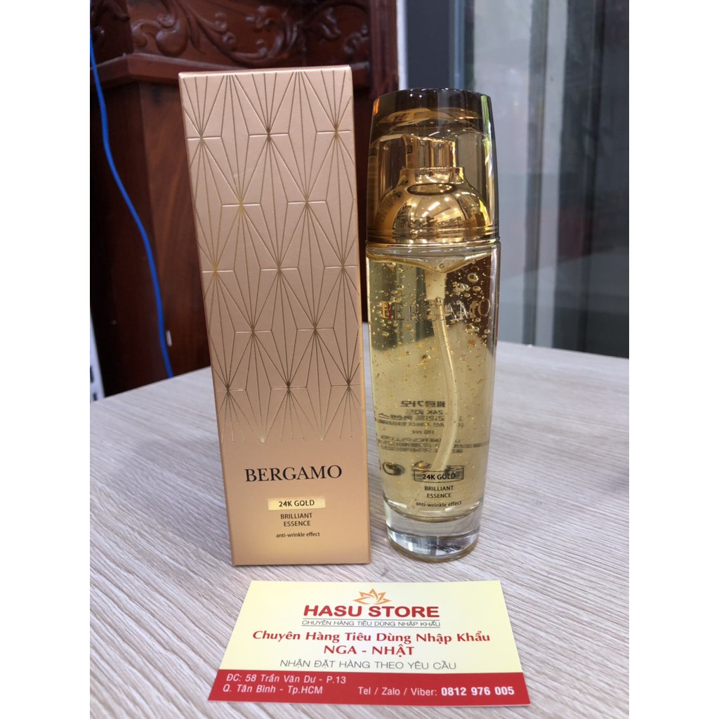 Tinh Chất Dưỡng Da Vàng Bergamo 24K Brilliant Essence 110ml