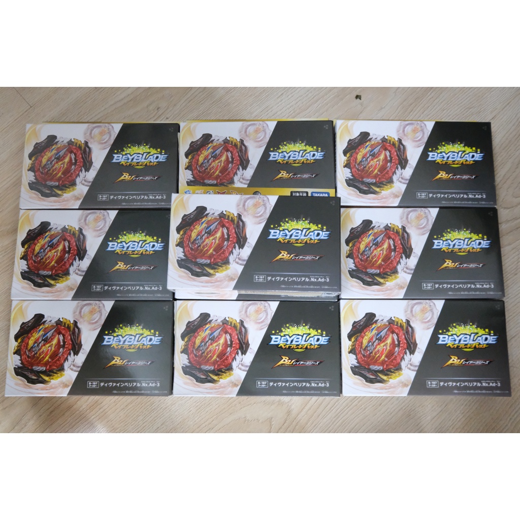 Con quay Beyblade B-197 Chính hãng TAKARA TOMY Burst QuadDrive Divine Belial Nexus Adventure-3 DvnBL2.Nx.Ad-3 B197