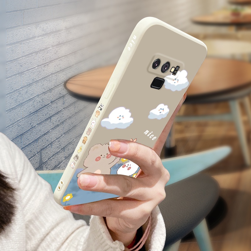 Ốp Điện Thoại Silicon Mềm Mịn Bảo Vệ Cho samsung note 8 samsung note 9
