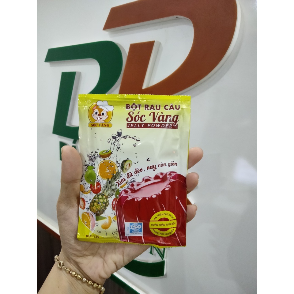 MỘT GÓI BỘT RAU CÂU DẺO 10G GIÒN 25G - NGUYÊN LIỆU LÀM THẠCH - KHO PHA CHẾ ĐÀ NẴNG