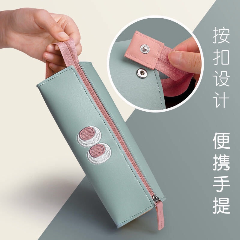 Túi đựng bút sức chứa lớn phong cách Nhật Bản cho nam và nữ