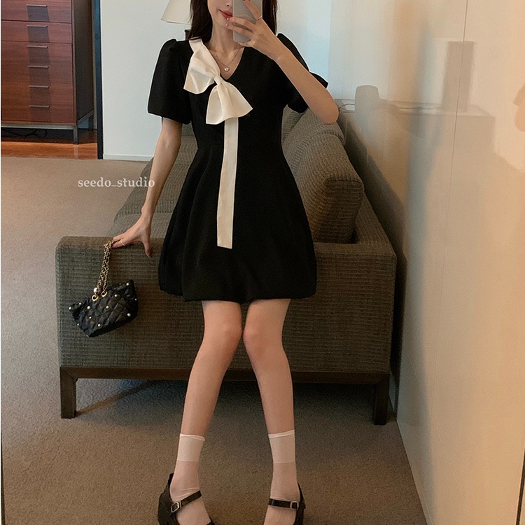 Đầm ôm dáng PERTY phong cách Hàn Quốc thời trang mùa hè cho nữ