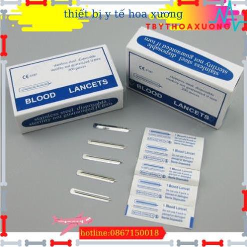 Kim Chích Máu Blood Lancets [Hộp 200 Kim]