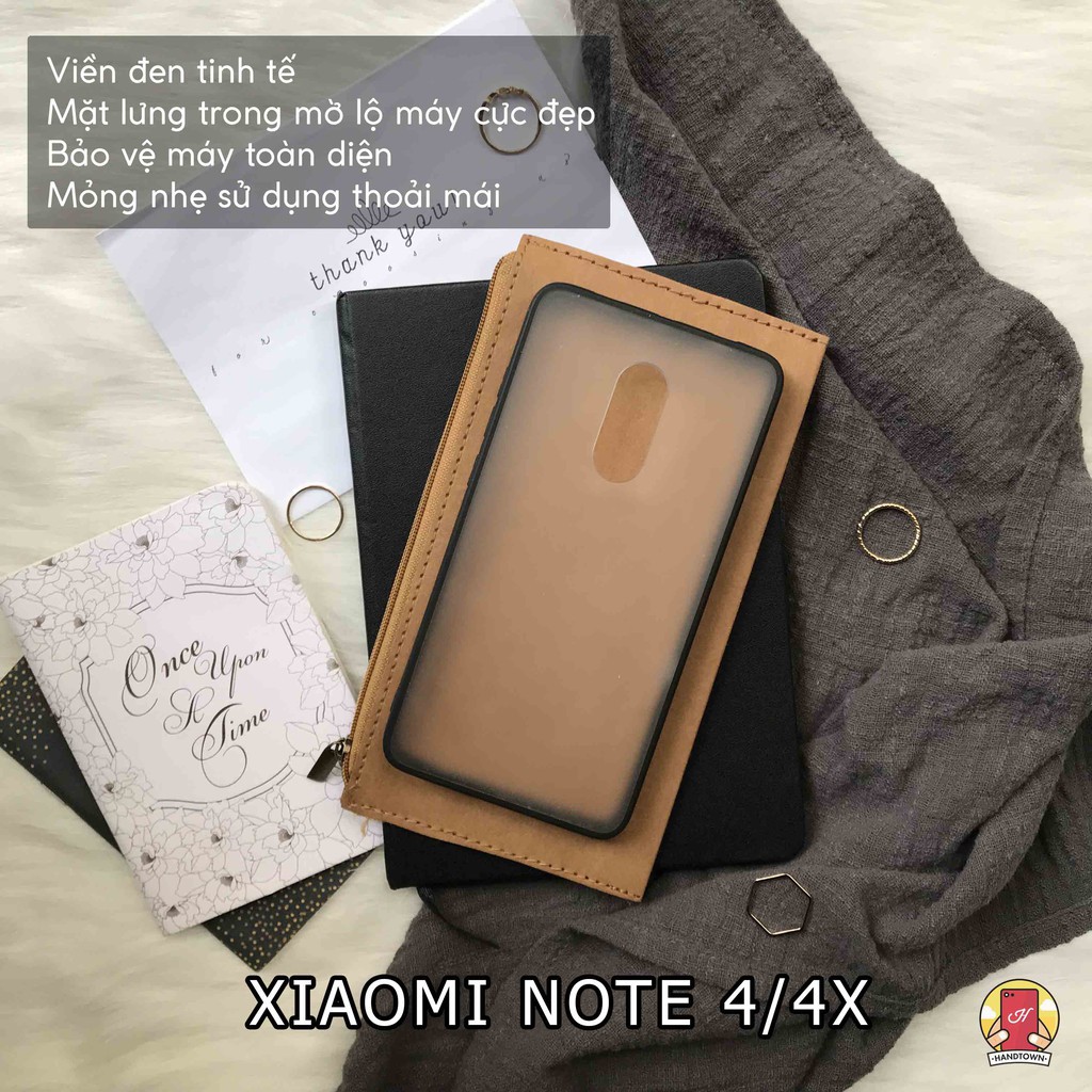 FREESHIP 99K TOÀN QUỐC_NOTE 4/4X XIAOMI REDMI NOTE 4/4x TRONG DẺO VIỀN ĐEN CAO CẤP