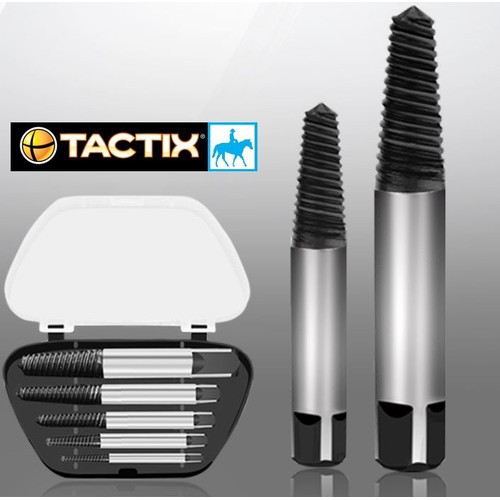 Bộ 5 mũi Taro lấy ốc gãy 3-18mm TACTIX 386405