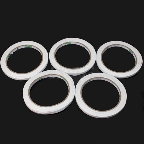 Set 5/10 cuộn băng keo hai mặt độ dính cao tiện dụng