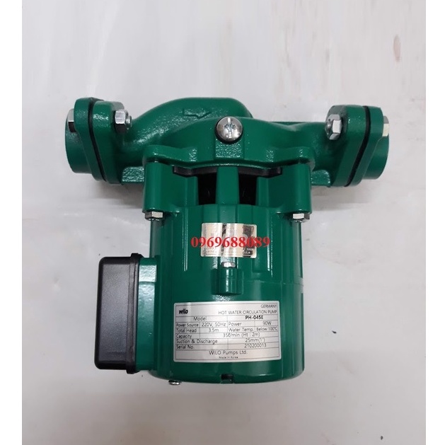 Máy bơm tuần hoàn nước nóng Wilo PH-045E  90w