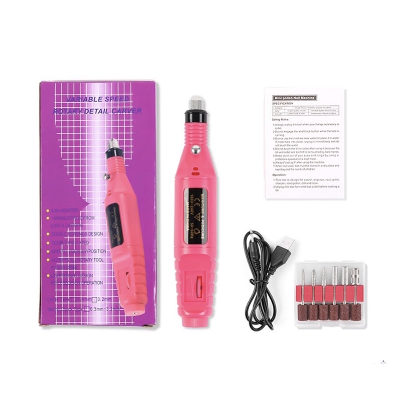 Máy Mài Mini - Máy Mài Móng Cầm Tay Mini