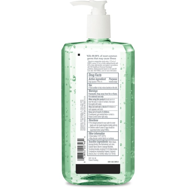 Gel rửa tay khô diệt khuẩn Purell Advanced Hand Sanitizer Soothing Gel 1L (Mỹ)