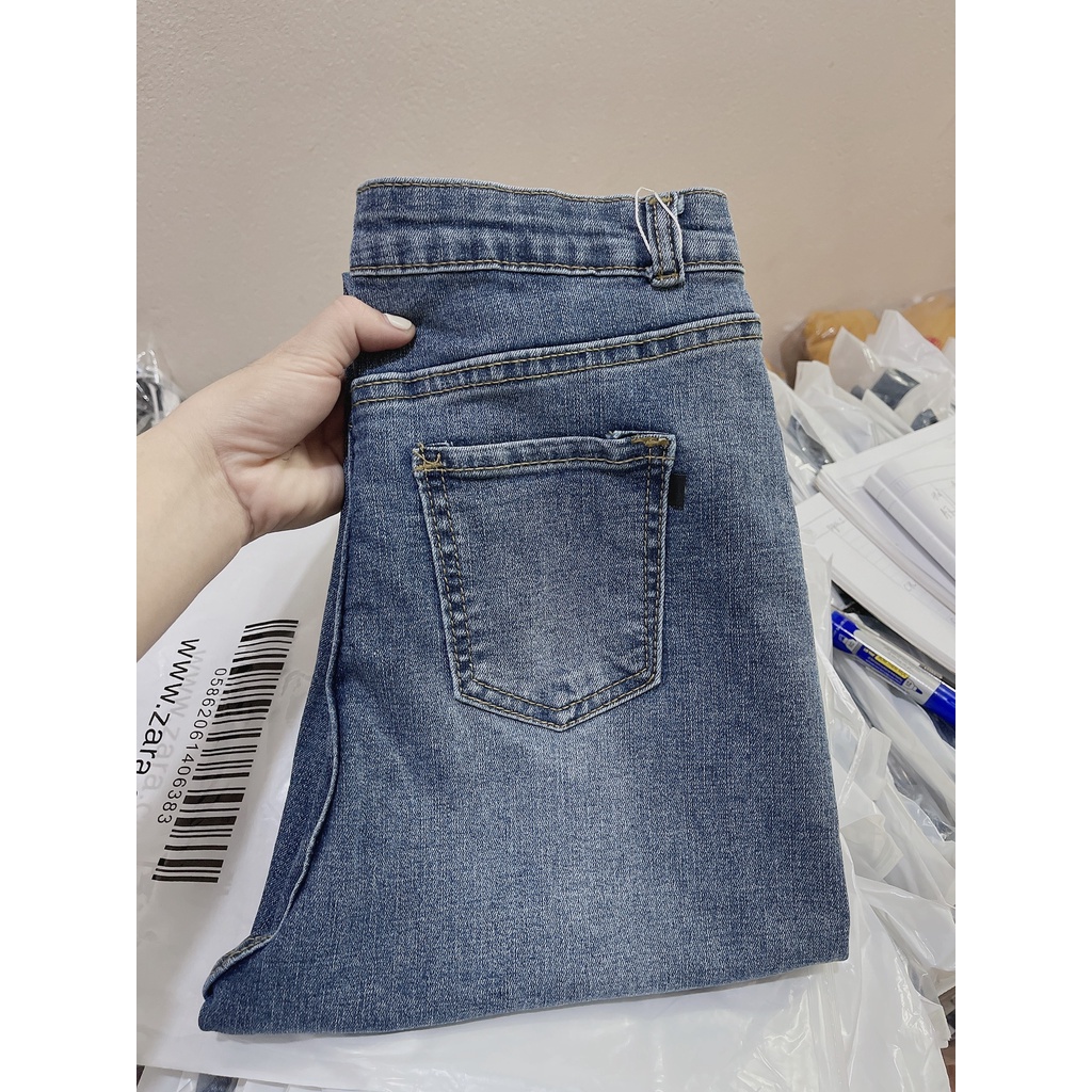 QUẦN JEAN XANH ZZ SKINNY CODE 002
