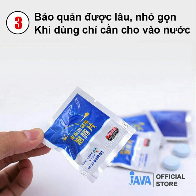 Viên Sủi Rửa Kính Xe Hơi Đậm Đặc Giúp Kính Trong Hơn Hạn Chế Trầy Xước MinhThu Auto HL 0981 599 875