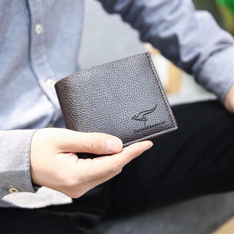 Ví nam dạng gập thời trang công sở