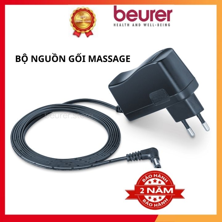 Bộ nguồn gối massage Beurer, massage cổ vai gáy giảm đau nhức xương khớp