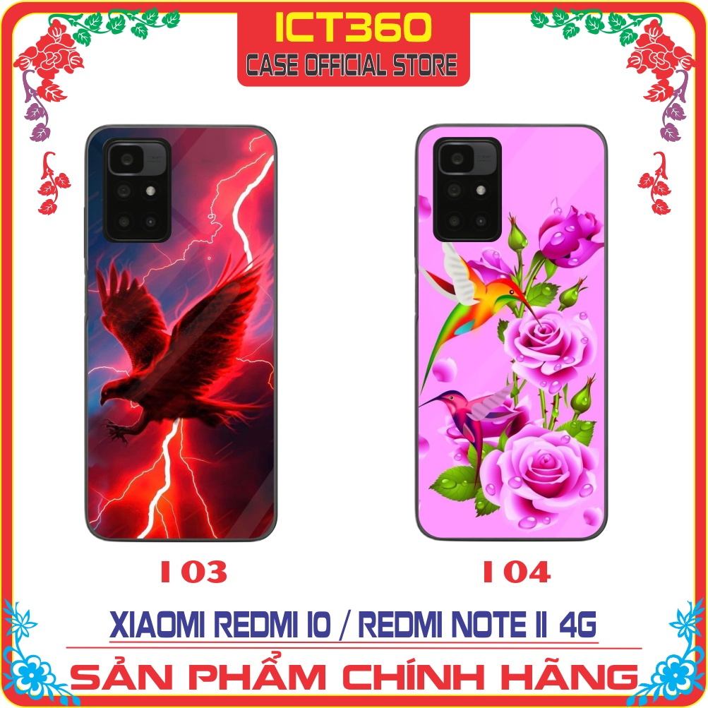 Ốp lưng kính XIAOMI Redmi 10 - Nhận in ảnh theo yêu cầu