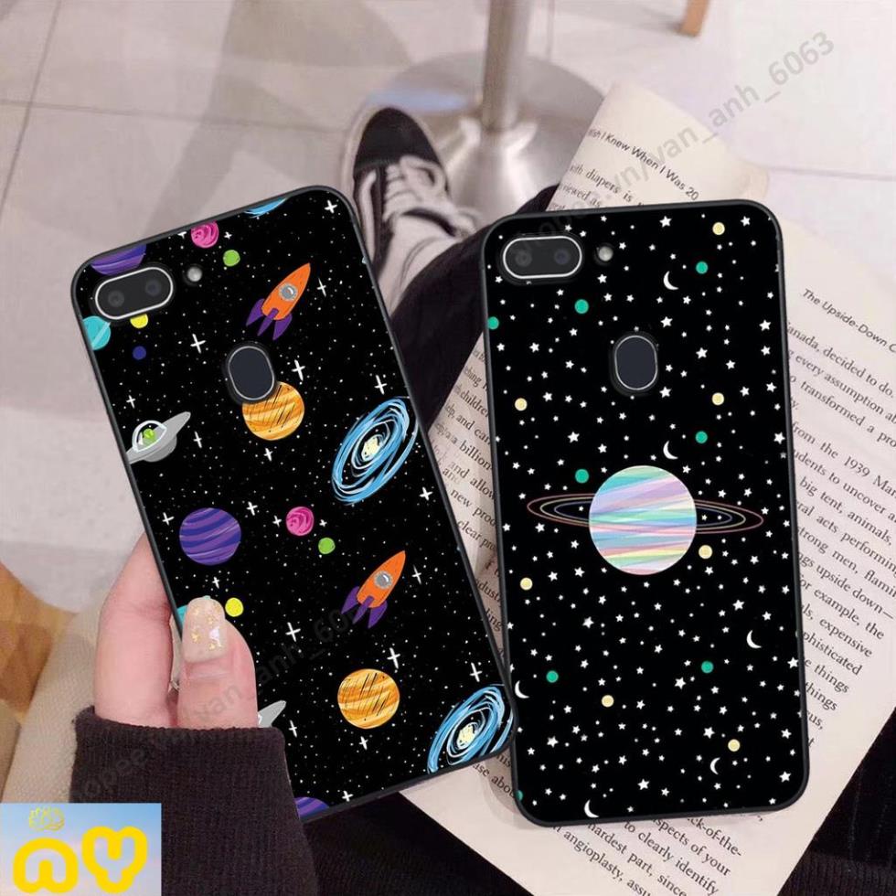 Ốp lưng Realme 1 / 2 hình bầu trời, phi hành gia đẹp, Ốp lưng lưng điện thoại realme viền dẻo cao cấp Như Ý