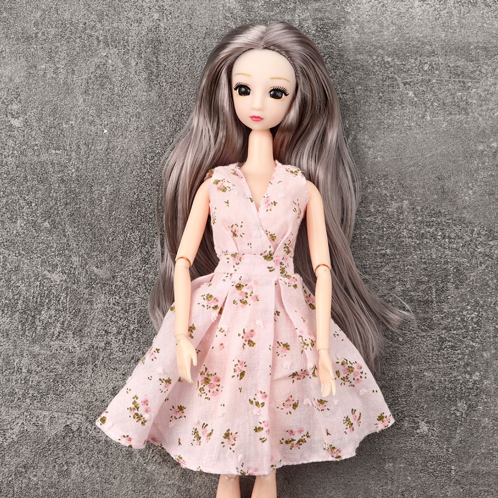 1/6 BJD Đầu búp bê 30cm DIY phụ kiện búp bê món quà đồ chơi cô gái