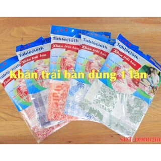 Sét 10 khăn trải bàn dùng 1 lần
