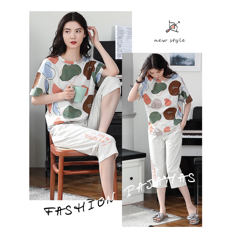 Đồ mặc nhà cotton cực xinh 5068 | BigBuy360 - bigbuy360.vn