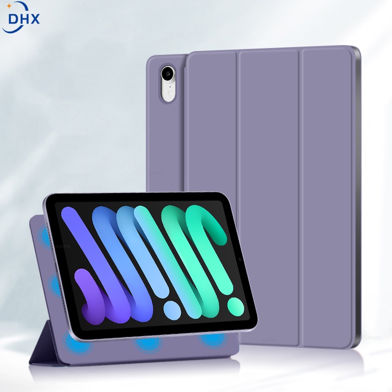 Bao da máy tính bảng siêu mỏng có nam châm tự động tắt mở màn hình thích hợp cho iPad mini 6 iPad Mini6 2021