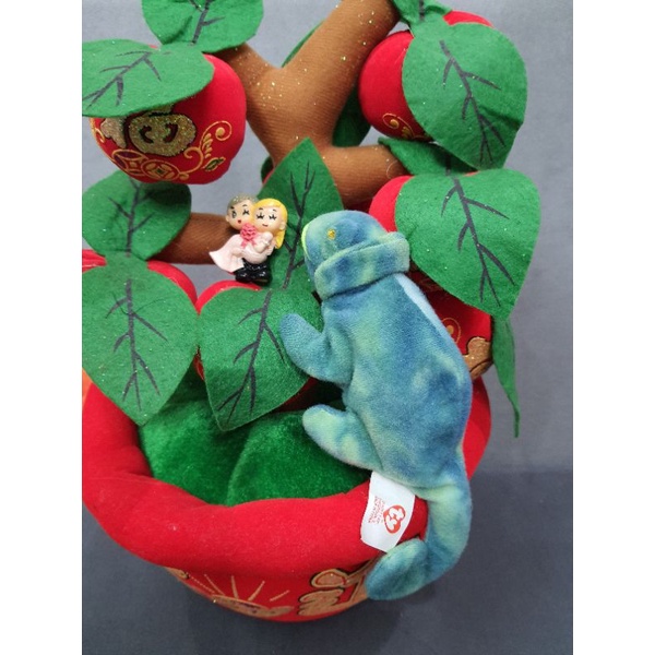 Gấu bông tắc kè giống thật hãng Ty