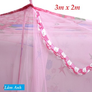 Mùng tuyn thái cao cấp kích thước lớn 3mx2m