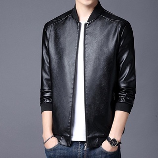 Áo khoác da pu, áo bomber cao cấp ad201