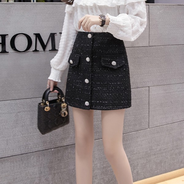 Chân váy dạ nữ kiểu a Emilyshop