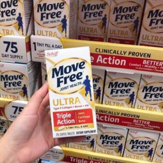 ( Vỏ hộp để đựng) viên MOVE FREE ULTRA 75 VIÊN MỸ