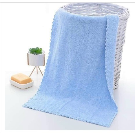 Khăn mặt xuất hàn siêu mềm KT 30x50cm trơn