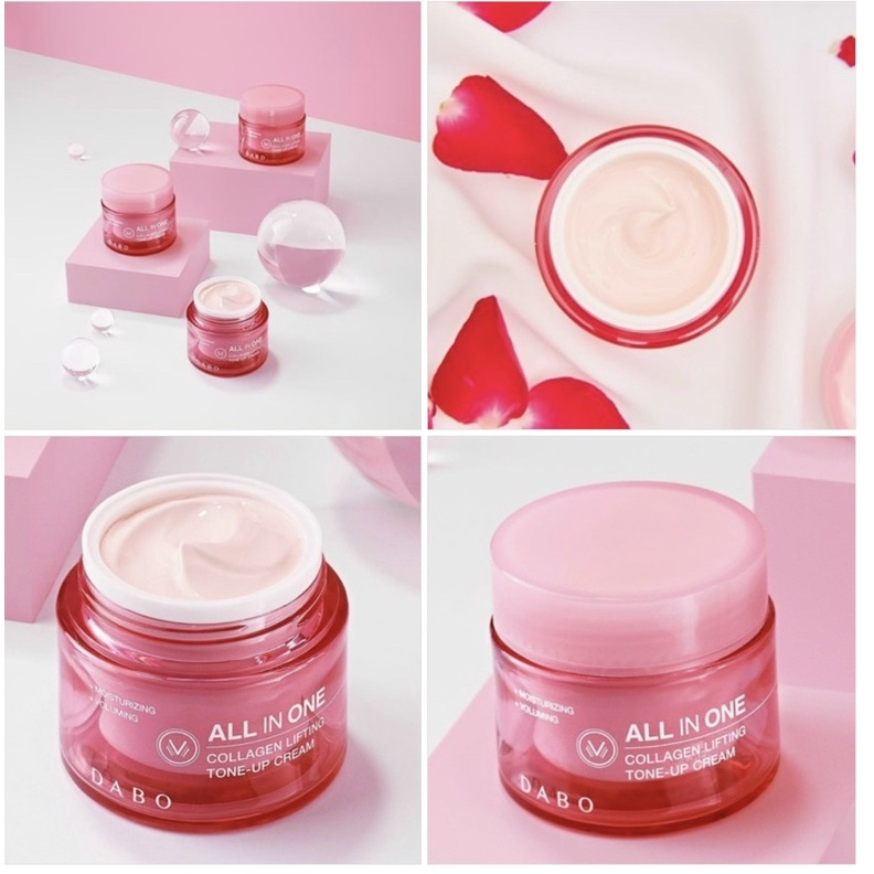 Kem Collagen chống lão hóa, Lên Tone DABO Collagen Lifting Tone Up Cream 50ml