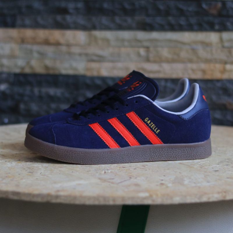 Giày Thể Thao Adidas Gazelle Màu Đỏ Navy