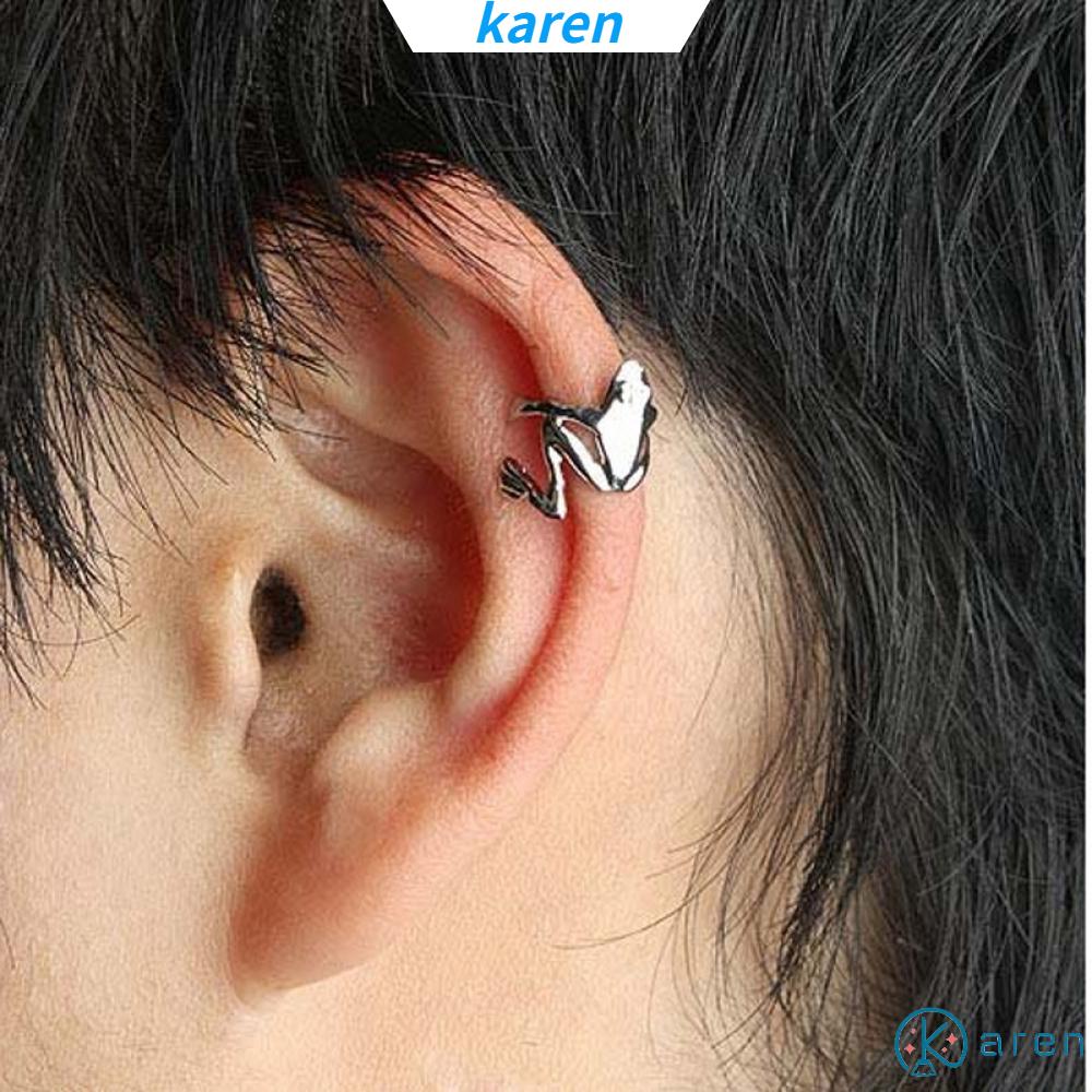 Khuyên Kẹp Vành Tai Thời Trang Sành Điệu Cho Nữ|Khuyên Vành Tai Hình Con Ếch