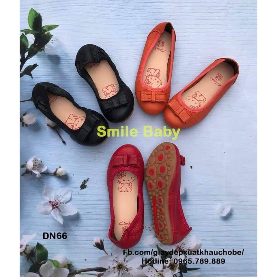 #Clarks Da Thật Xuất Xịn cho bé Gái từ 5 - 12 Tuổi