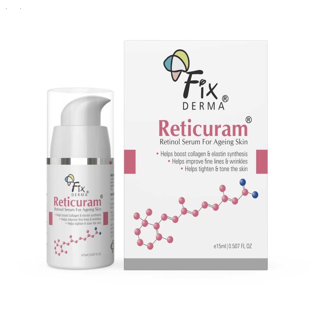 Serum Retinol Trẻ hóa da, giảm nếp nhắn, sáng da - Fixderma Reticuram Serum 15ml