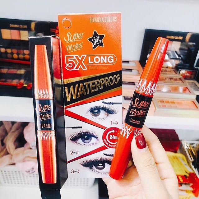 Mascara SIVANNA 5X nối mi siêu dài