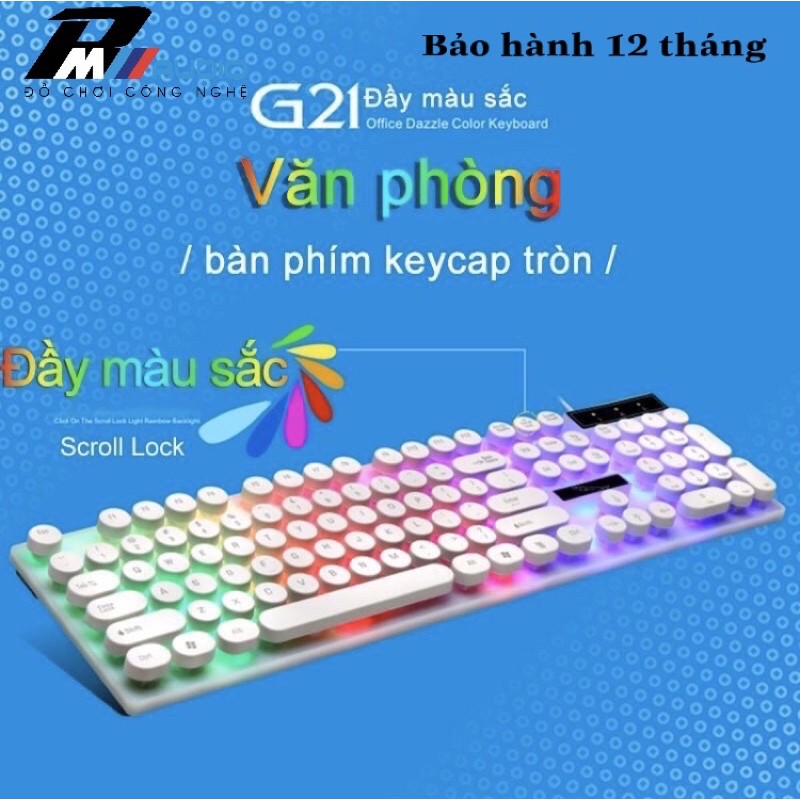 Bàn Phím Máy Tính Con Báo G21 Version 2 Có LED 7 Màu Ấn Tượng