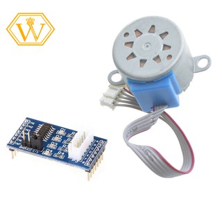 ~Stock~DC 5V 28BYJ-48 + ULN2003 Stepper Motor Driver Module for Arduino