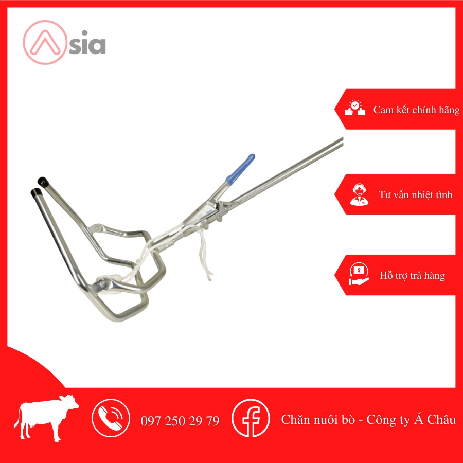 Gậy hỗ trợ kéo thai bò sữa, bò thịt - Đức