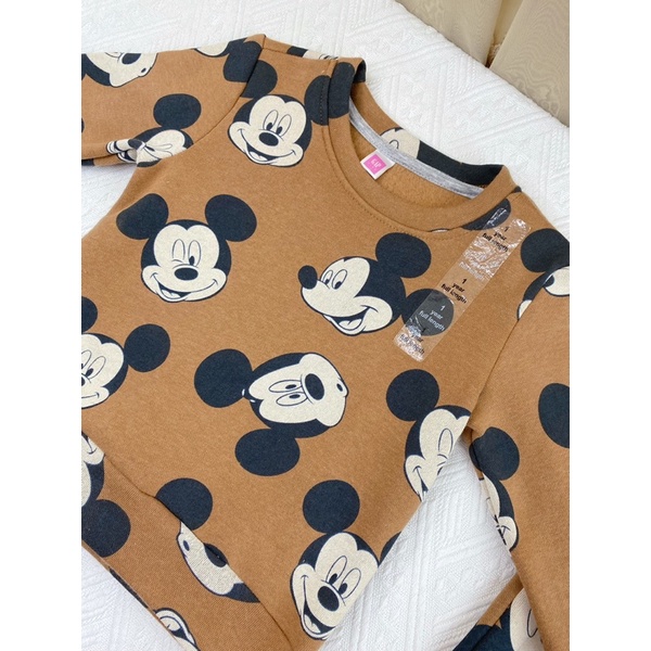 Bộ bé gái nỉ bông nhiều mẫu