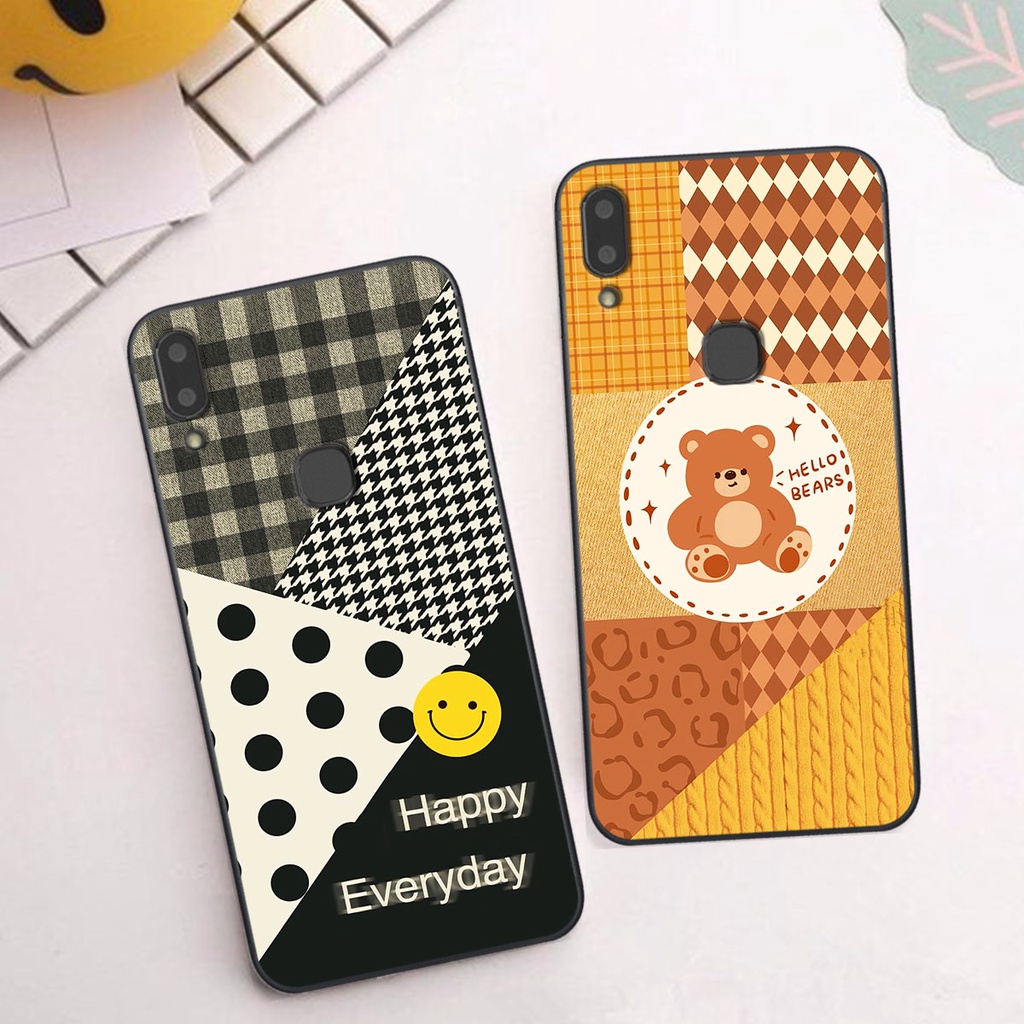 Ốp lưng Vivo V9 happy day, gấu bear dễ thương - BỀN - ĐẸP -BAO GIÁ TOÀN THỊ TRƯỜNG